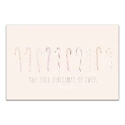 May Your Christmases Be Sweet Canvas Wall Art