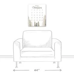 Christmas Trees Countdown Canvas Wall Art 11 Christmas Trees Countdown Canvas Wall Art -Michaels Store D518456S 5