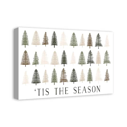 Tis The Season 30x20 Canvas Wall Art 3 Tis The Season 30x20 Canvas Wall Art - Image 3
