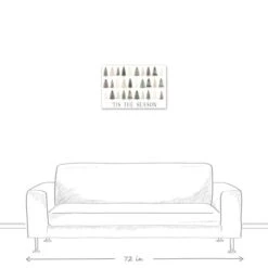 Tis The Season 30x20 Canvas Wall Art 11 Tis The Season 30x20 Canvas Wall Art -Michaels Store D518458S 5