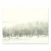 Let It Snow Tree Line 10x8 Tabletop Canvas