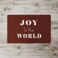Joy To The World 27x18 Floor Mat -Michaels Store D518548S 2