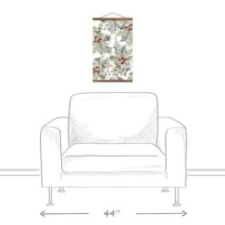 Fa La La La 12x18 Teak Hanging Canvas -Michaels Store D518553S 3