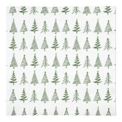 Doodle Tree 10x10 Cotton Twill Napkin