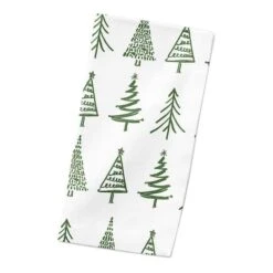 Doodle Tree 10x10 Cotton Twill Napkin -Michaels Store D518590S 2