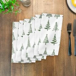 Doodle Tree 10x10 Cotton Twill Napkin -Michaels Store D518590S 3