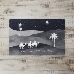 Wise Men Seek Him 27x18 Floor Mat -Michaels Store D518605S 2