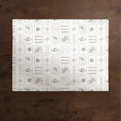 Silver Presents 18x14 Cotton Twill Placemat -Michaels Store D518620S 2