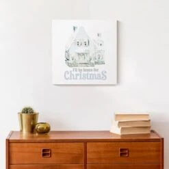 Home For Christmas Canvas Wall Art 10 Home For Christmas Canvas Wall Art -Michaels Store D518640S 4