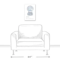 Winter Globe 12x18 Canvas Wall Art -Michaels Store D518643S 5