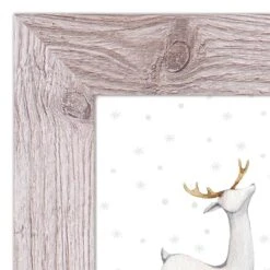 Designs Direct 14" X 11" Snow Reindeers Western White Framed Print 7 Designs Direct 14" X 11" Snow Reindeers Western White Framed Print -Michaels Store D518645S 3