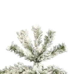 6.5ft. Unlit Flocked Pacific Pine Artificial Christmas Tree -Michaels Store D522196S 3