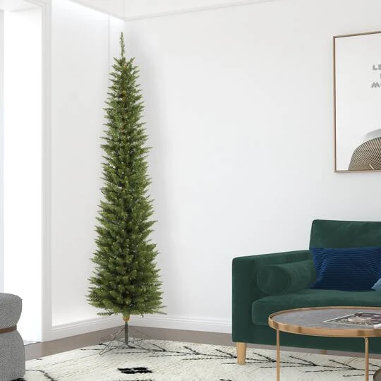 7.5ft. Unlit Durham Pole Pine Artificial Christmas Tree 3 7.5ft. Unlit Durham Pole Pine Artificial Christmas Tree - Image 3