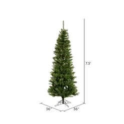 7.5ft. Pre-Lit Salem Pine Artificial Christmas Tree, Warm White Dura-Lit® LED Lights -Michaels Store D522226S 4