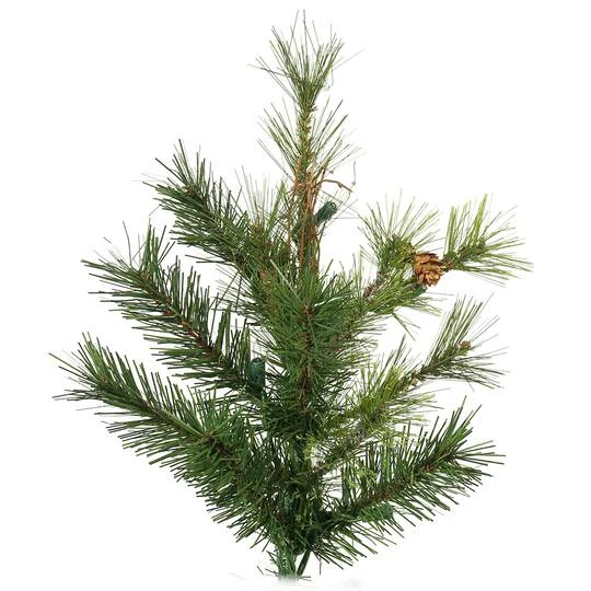 9ft. Unlit Mixed Country Pine Slim Artificial Christmas Tree 4 9ft. Unlit Mixed Country Pine Slim Artificial Christmas Tree - Image 4