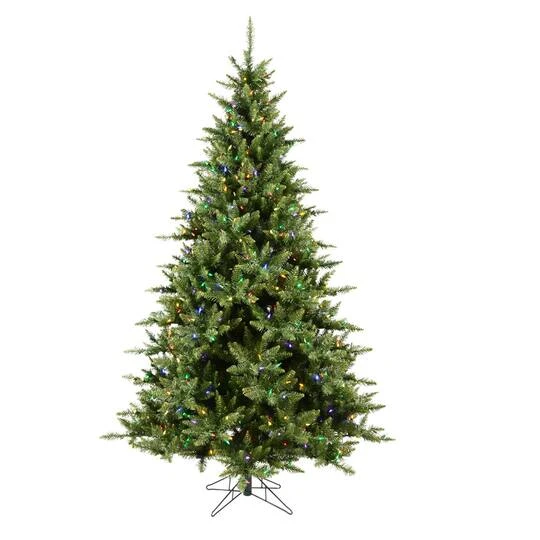 5.5ft. Pre-Lit Camdon Fir Artificial Christmas Tree, Multicolor Dura-Lit® LED Lights 1 5.5ft. Pre-Lit Camdon Fir Artificial Christmas Tree, Multicolor Dura-Lit® LED Lights