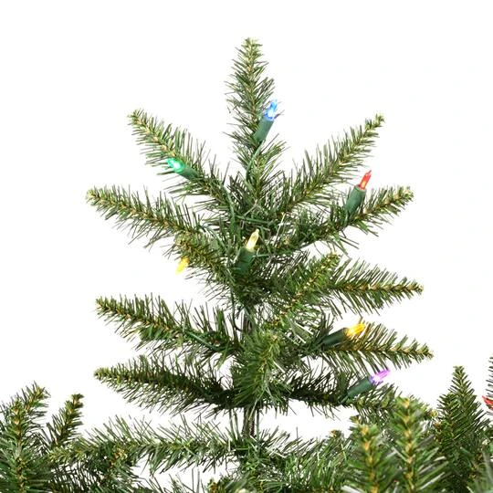 5.5ft. Pre-Lit Camdon Fir Artificial Christmas Tree, Multicolor Dura-Lit® LED Lights 4 5.5ft. Pre-Lit Camdon Fir Artificial Christmas Tree, Multicolor Dura-Lit® LED Lights - Image 4