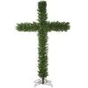 7.5ft. Pre-Lit Artificial Christmas Cross, Warm White Dura-Lit® LED Lights