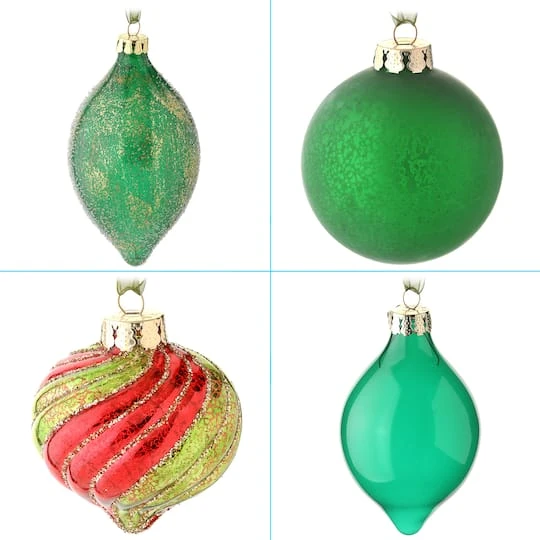 20ct. Rural Homestead Collection Glass Ornaments 4 20ct. Rural Homestead Collection Glass Ornaments - Image 4