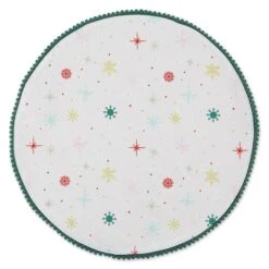 DII® Be Merry & Bright Embellished Placemats, 6ct. -Michaels Store D540022S 3