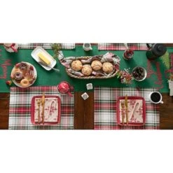 DII® Christmas Plaid Placemats, 6ct. 23 DII® Christmas Plaid Placemats, 6ct. -Michaels Store D540025S 11
