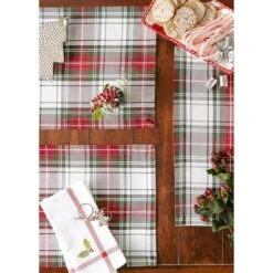 DII® Christmas Plaid Placemats, 6ct. 14 DII® Christmas Plaid Placemats, 6ct. -Michaels Store D540025S 9