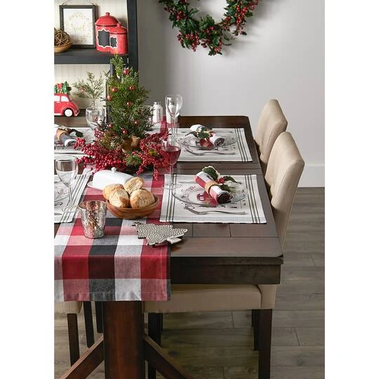 DII® Tree Farm Truck Printed Placemats, 6ct. 6 DII® Tree Farm Truck Printed Placemats, 6ct. - Image 6