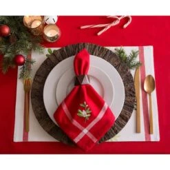 DII® Merry Christmas Print Placemats, 6ct. -Michaels Store D540030S 5
