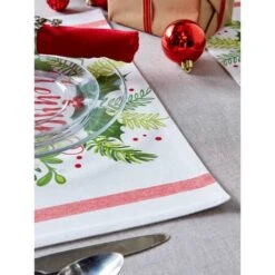 DII® Merry Christmas Print Placemats, 6ct. -Michaels Store D540030S 7