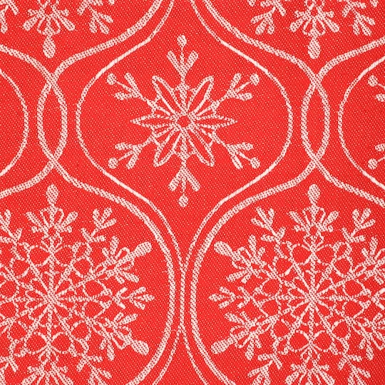 DII® Joyful Snowflakes Jacquard Placemats, 4ct. 9 DII® Joyful Snowflakes Jacquard Placemats, 4ct. - Image 9