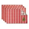 DII® Embellished Jolly Tree Placemats, 4ct.