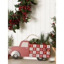 DII® Christmas Tree Truck Advent Calendar -Michaels Store D540035S 4