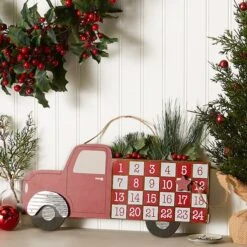 DII® Christmas Tree Truck Advent Calendar -Michaels Store D540035S 8