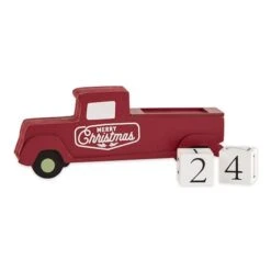 DII® Christmas Tree Truck Tabletop Block Calendar -Michaels Store D540036S 2