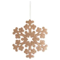 DII® Gold Hanging Foam Snowflake Set -Michaels Store D540046S 3