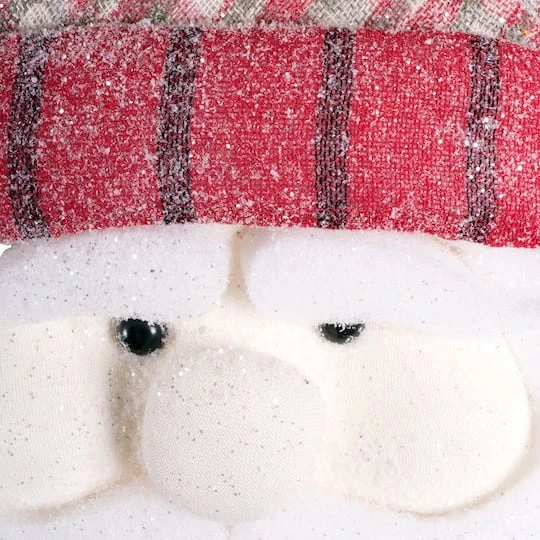 DII® Hanging Foam Santa With Plaid Hat 4 DII® Hanging Foam Santa With Plaid Hat - Image 4