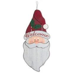 DII® Santa Claus Welcome Hanging Sign