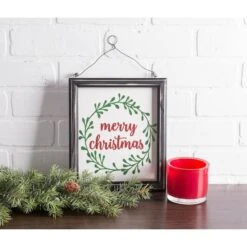 DII® Noel & Merry Christmas Hanging Signs Set -Michaels Store D540053S 3