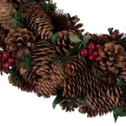 DII® Berry Pinecone Holiday Wreath -Michaels Store D540073S 4