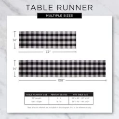 DII® 108" Yuletide Plaid Table Runner -Michaels Store D540089S 6