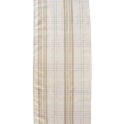 DII® 72" Metallic Cream Plaid Table Runner -Michaels Store D540093S 3