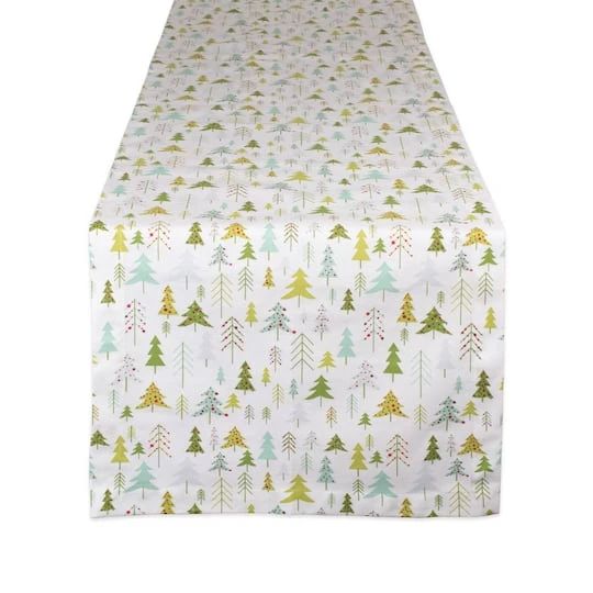 DII® 108" Holiday Woods Printed Table Runner 2 DII® 108" Holiday Woods Printed Table Runner - Image 2