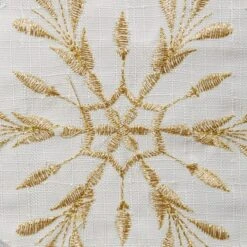 DII® 108" Snowflakes Embroidered Table Runner -Michaels Store D540113S 3