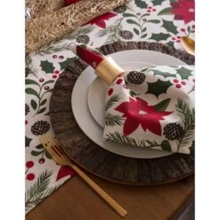 DII® 72" Woodland Christmas Table Runner -Michaels Store D540125S 4