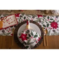 DII® 72" Woodland Christmas Table Runner -Michaels Store D540125S 6