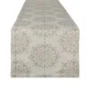 DII® 108'' Winter Sparkle Jacquard Table Runner