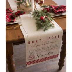 DII® 108'' Santa's Workshop Table Runner -Michaels Store D540132S 7