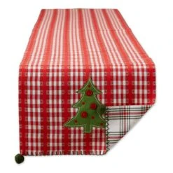 DII® 108" Jolly Tree Table Runner -Michaels Store D540142S 2