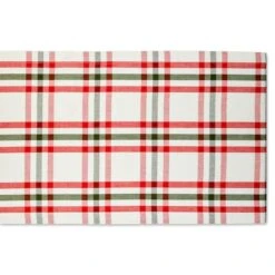 DII® 72" Jolly Tree Collection Nutcracker Plaid Table Runner 13 DII® 72" Jolly Tree Collection Nutcracker Plaid Table Runner -Michaels Store D540144S 2