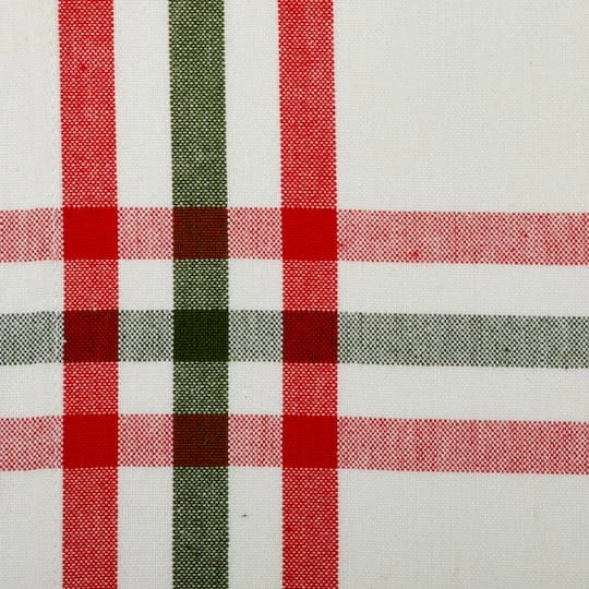 DII® 72" Jolly Tree Collection Nutcracker Plaid Table Runner 4 DII® 72" Jolly Tree Collection Nutcracker Plaid Table Runner - Image 4